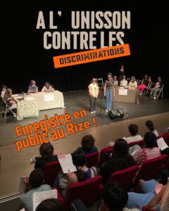 A l&rsquo;unisson contre les discriminations au Rize !